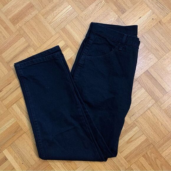 Rustler Straight Leg Jeans Black Size 32x30 - Picture 1 of 5